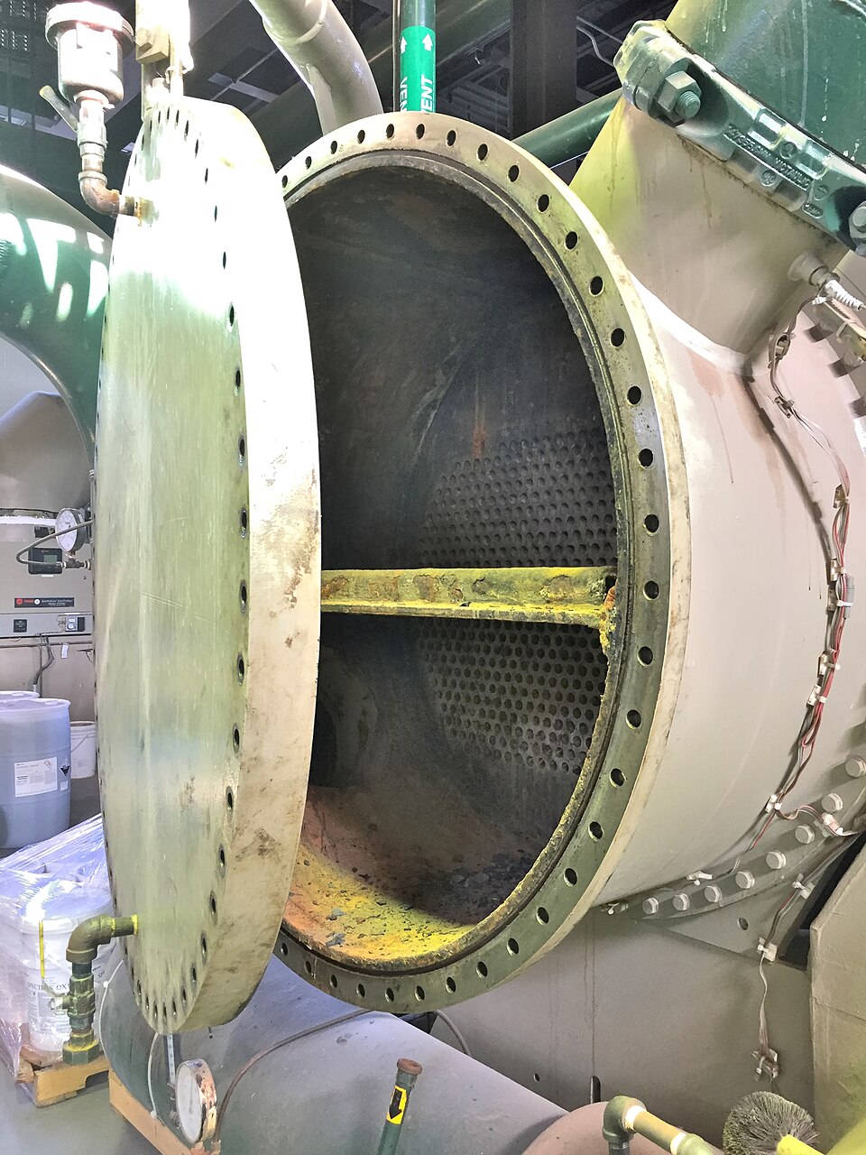 Enhanced shell & tube exchanger